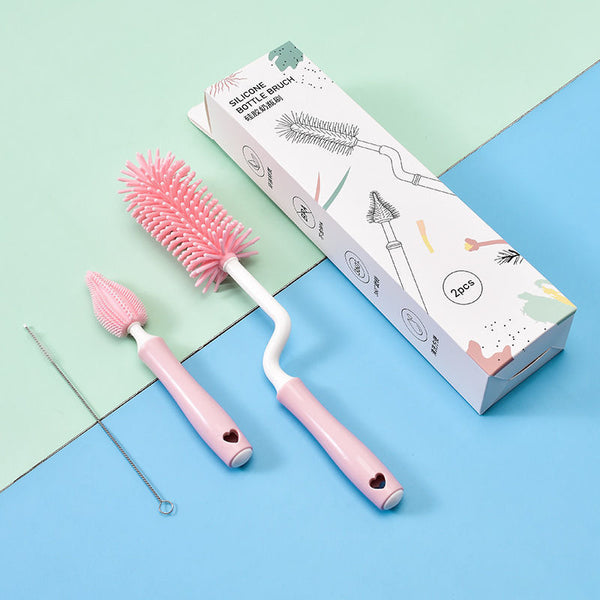 Multi-Brush Bottle Cleaning Set – For Bottles, Jars & Baby Items