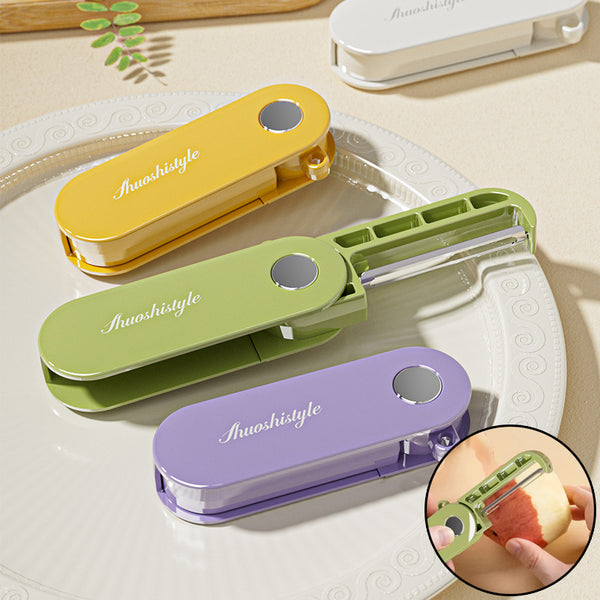 Foldable Stainless Steel Vegetable Peeler – Compact & Sharp Kitchen Tool